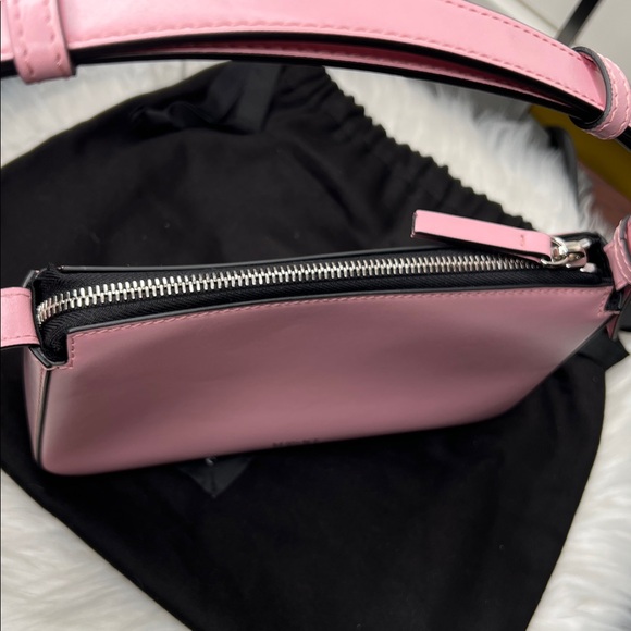 NOT AVAILABLE Versace La Medusa Light Pink Shoulder Bag Calf Leather NWOT w/COA - Picture 6 of 17